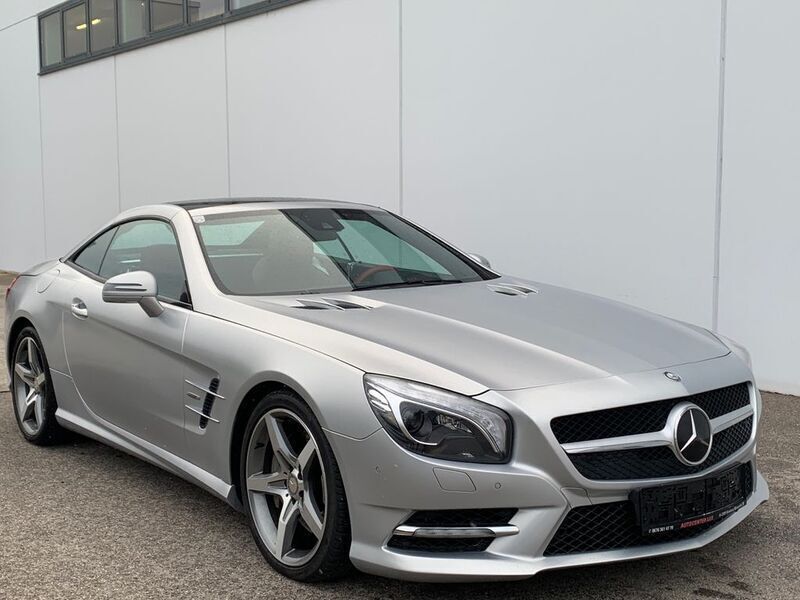 Grau Gebraucht 2012 Mercedes SL500 AMG Cabrio | 29.900 € (Fairer Preis) - Bild 1/4