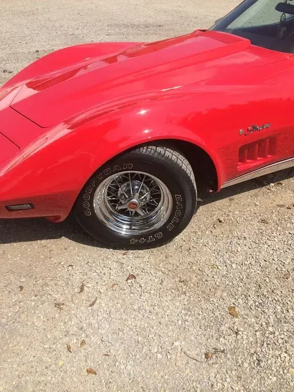 Gebraucht Corvette C3 286 PS (210 kW) 1975 Rot Cabrio