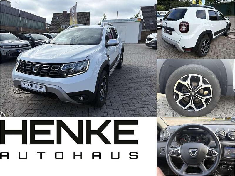 Gletscherweiss Gebraucht 2018 Dacia Duster Prestige SUV | 10.890 € (Fairer Preis) - Bild 1/4