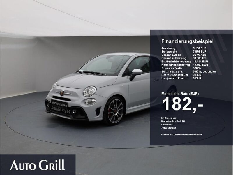 Gebraucht Abarth 595 Turismo 165 PS (121 kW) 2017 Campovolo grau Kleinwagen