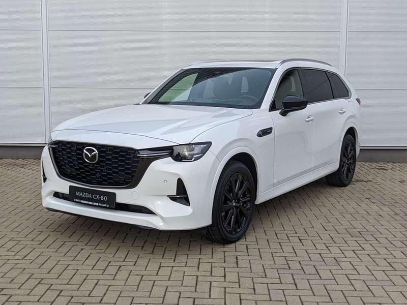 Neu Mazda CX-80 Homura-Line 254 PS (186 kW) 2026 Arctic white SUV