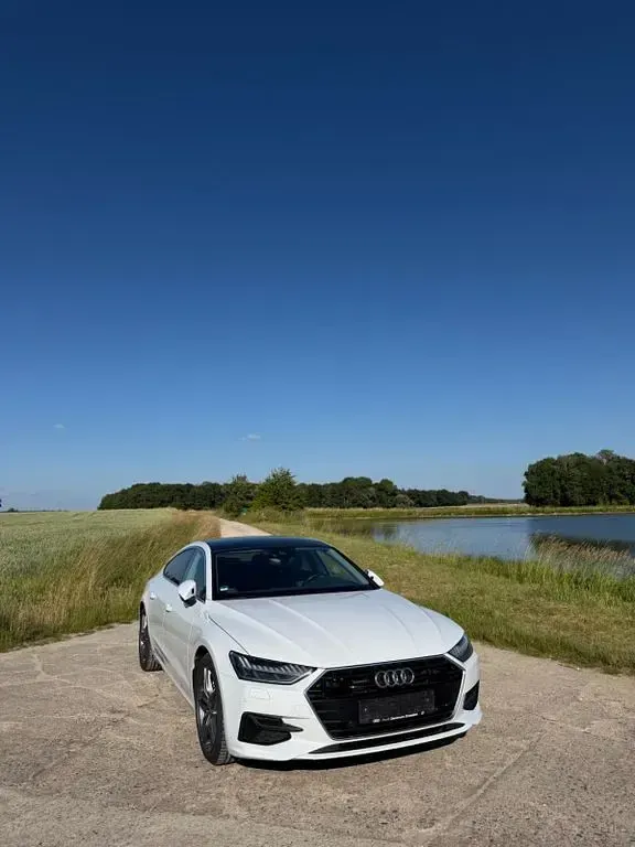 Gebraucht Audi A7 Sport 286 PS (210 kW) 2018 Weiß Kleinwagen
