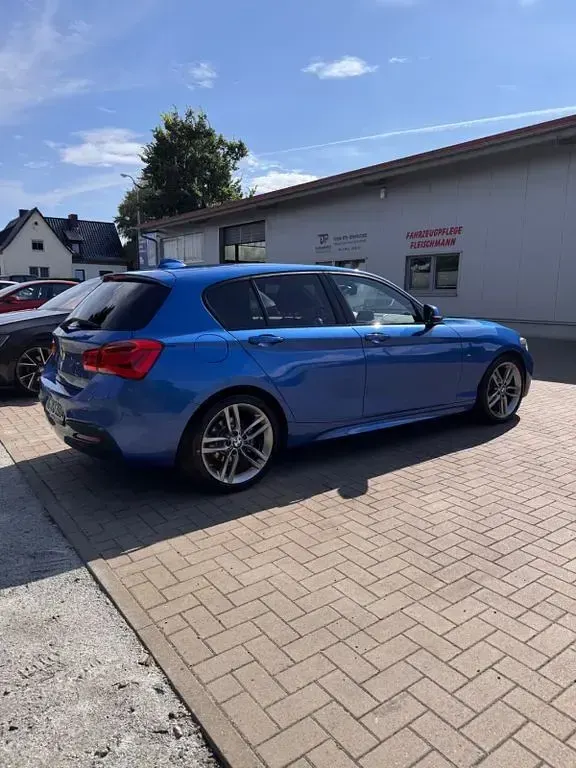 Gebraucht BMW 116 M Sport 109 PS (80 kW) 2017 Blau Kleinwagen