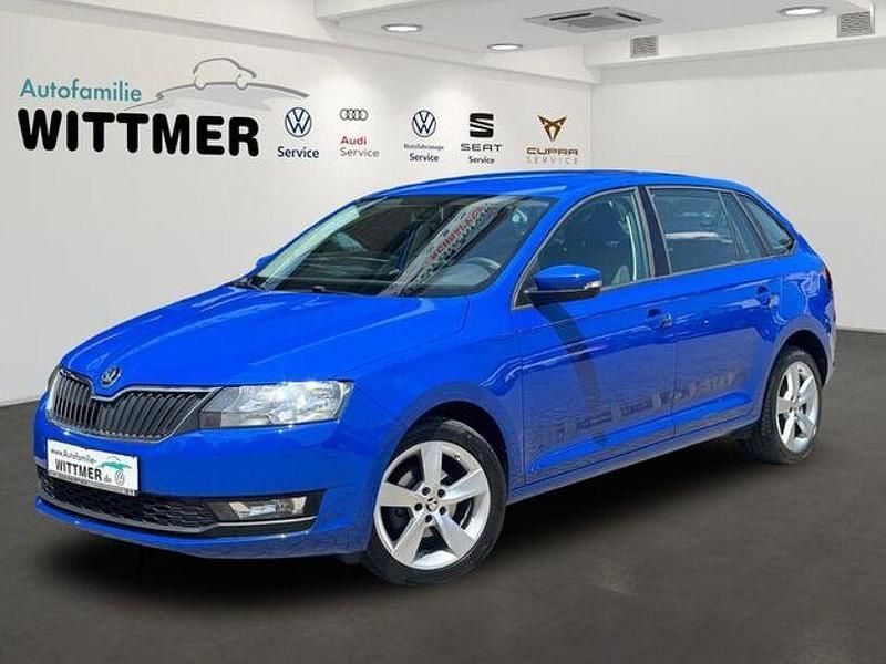 Energyblau (metallic) Gebraucht 2018 Skoda Rapid Cool Edition Limousine | 8.950 € (Fairer Preis) - Bild 1/4