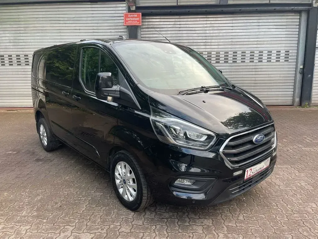 Gebraucht Ford Transit Custom Trend 170 PS (125 kW) 2019 Schwarz Van / Kleinbus