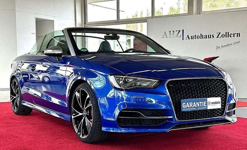 Sepangblau perleffekt Gebraucht 2015 Audi S3 Cabriolet Sport Cabrio | 29.000 € (Fairer Preis) - Bild 1/4