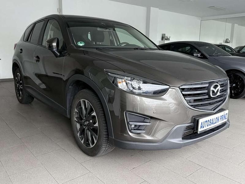 Gebraucht Mazda CX-5 150 PS (110 kW) 2016 Obsidiangrau SUV