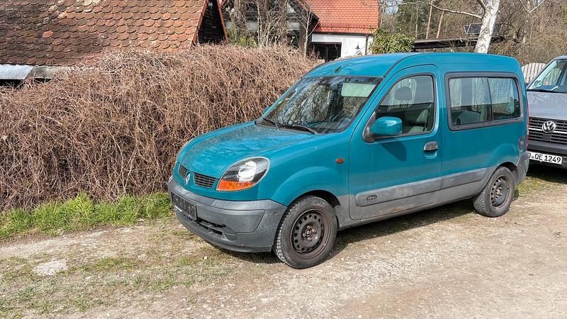 Gebraucht Renault Kangoo 75 PS (55 kW) 2004 Grün Van / Kleinbus