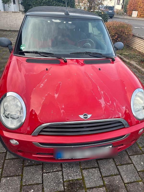 Rot Gebraucht 2006 Mini One Cabriolet Cabrio | 1.100 € (Superpreis) - Bild 1/4