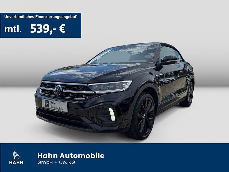 Deep black perleffekt Gebraucht 2022 VW T-Roc Cabriolet R-line Cabrio | 32.730 € (Teuer) - Bild 1/3