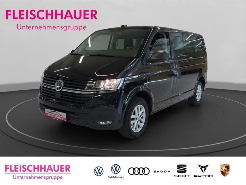 Schwarz Gebraucht 2021 VW T6.1 Family Van | 39.980 € (Superpreis) - Bild 1/4