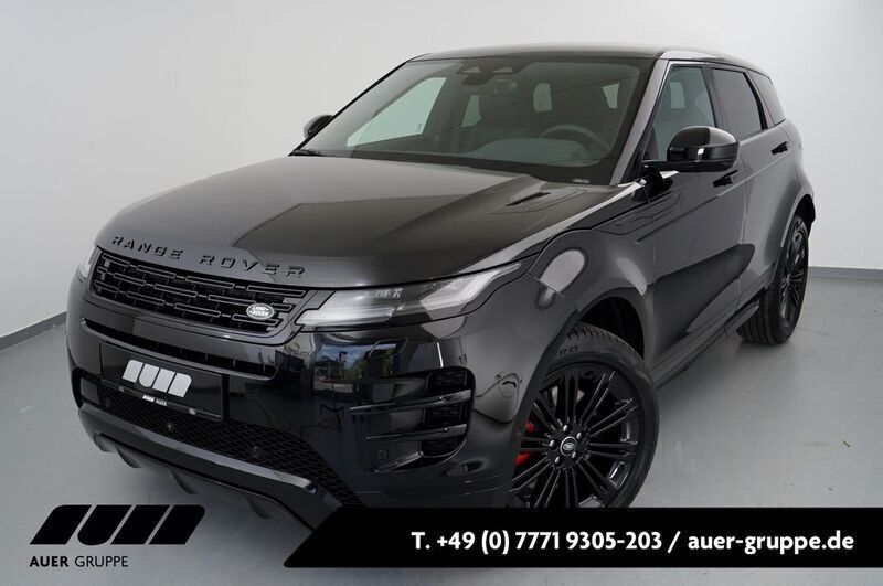 Schwarz Gebraucht 2024 Land Rover Range Rover evoque SE Dynamic SUV | 58.470 € - Bild 1/4