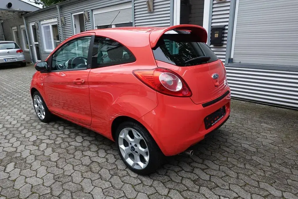 Gebraucht Ford Ka Titanium 69 PS (50 kW) 2009 Rot Kleinwagen