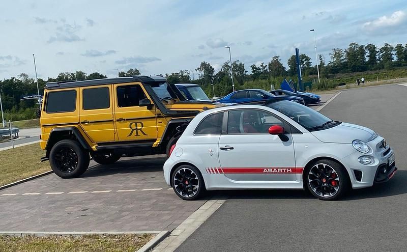 Gebraucht Abarth 595C Competizione 180 PS (132 kW) 2018 Grau Cabrio