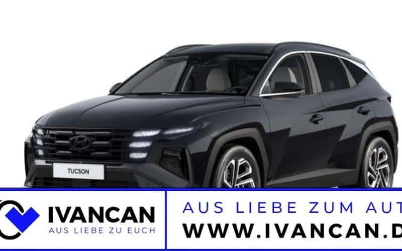 Schwarz Neu 2025 Hyundai Tucson Prime SUV | 39.290 € (Fairer Preis) - Bild 1/4