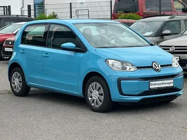 Second-hand VW up! move up! 60 CP (44 kW) 2016 Albastru Hatchback