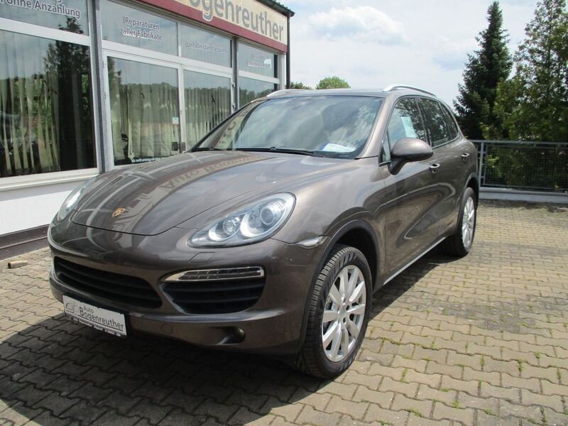 Braun Gebraucht 2014 Porsche Cayenne S SUV | 28.450 € (Superpreis) - Bild 1/4