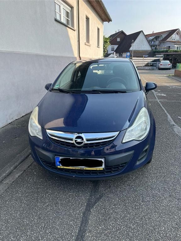 Blau Gebraucht 2012 Opel Corsa Edition Kleinwagen | 1.800 € (Guter Preis) - Bild 1/3