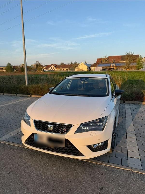 Usata Seat Leon ST CUPRA 184 CV (135 kW) 2017 Bianco Station wagon
