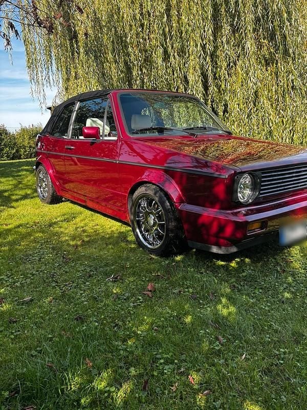 Gebraucht VW Golf Cabriolet 98 PS (72 kW) 1991 Rot Cabrio