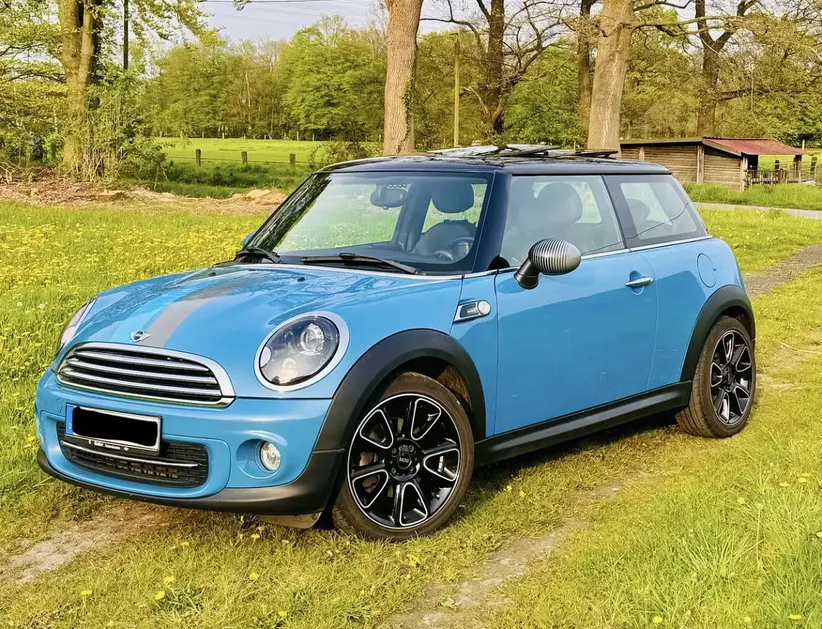 Usata Mini Cooper 122 CV (89 kW) 2012 Blu Utilitaria