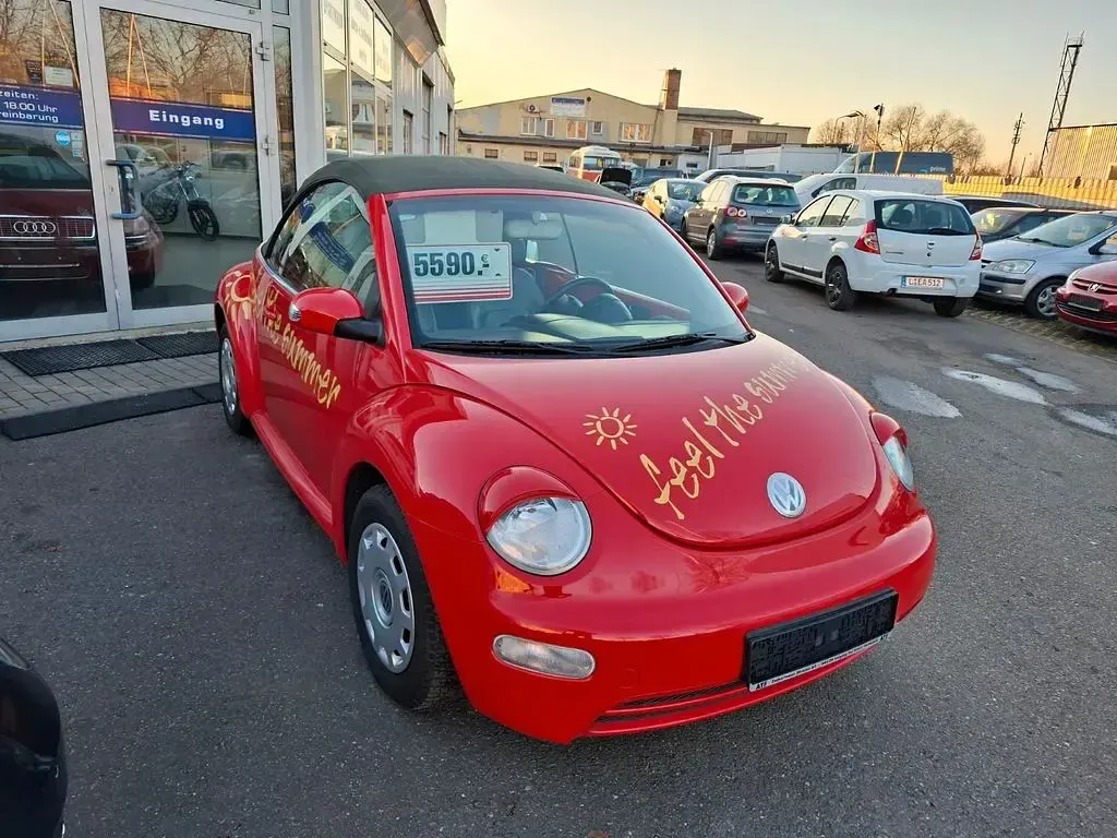 Gebraucht VW New Beetle Cabriolet Highline 116 PS (85 kW) 2005 Orange Cabrio