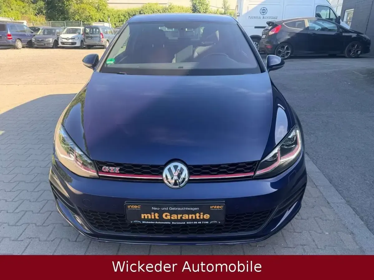 Gebraucht VW Golf GTI 245 PS (180 kW) 2018 Atlantic blue Coupé