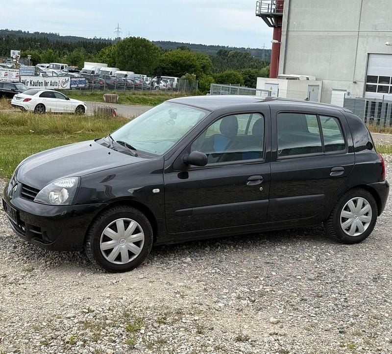 Schwarz Gebraucht 2009 Renault Clio II Campus Limousine | 1.100 € (Guter Preis) - Bild 1/4