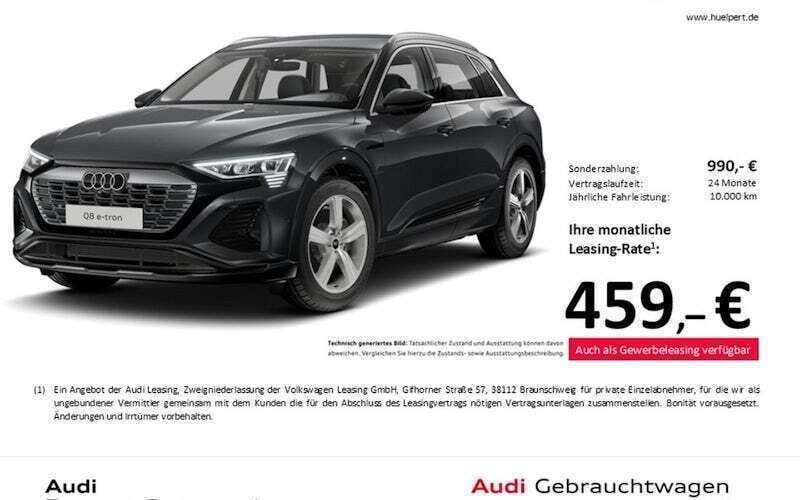 Magnetgrau Gebraucht 2024 Audi Q8 e-tron S-Line SUV | 54.511 € (Fairer Preis) - Bild 1/4