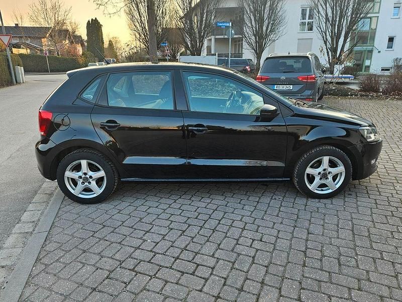 Gebraucht VW Polo Comfortline 75 PS (55 kW) 2011 Schwarz Kleinwagen
