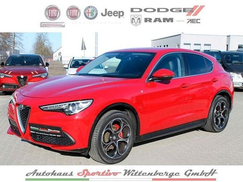 Gebraucht Alfa Romeo Stelvio 280 PS (205 kW) 2021 Rot SUV