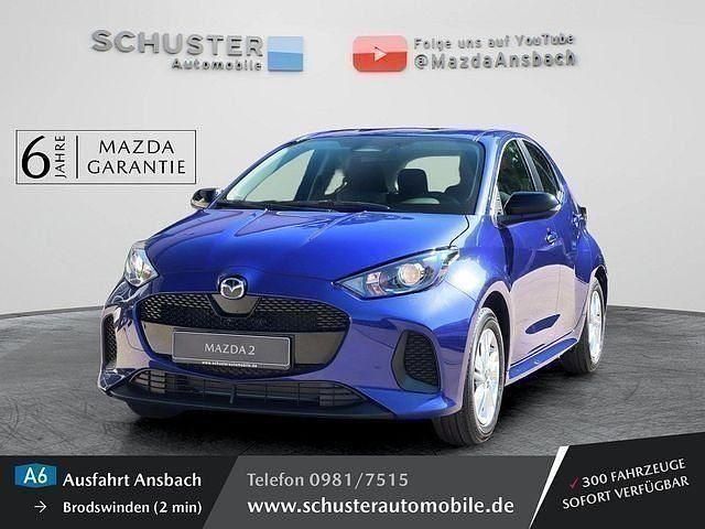 Glass blue Neu 2025 Mazda 2 Center-Line Kleinwagen | 22.980 € (Fairer Preis) - Bild 1/4