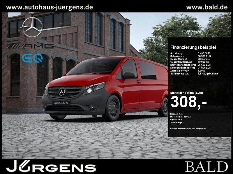 Jupiterrot Gebraucht 2020 Mercedes Vito Van / Kleinbus | 27.251 € (Teuer) - Bild 1/4
