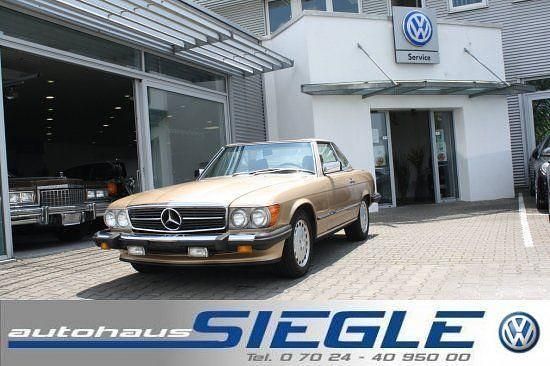 Gebraucht Mercedes 560 231 PS (169 kW) 1987 Gold Cabrio