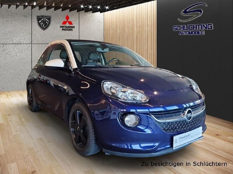 Gebraucht Opel Adam Open Air 101 PS (74 kW) 2017 Ocean blue (metallic) Kleinwagen