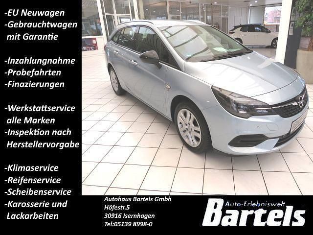 Diamant blau(m2) / diam silb Gebraucht 2020 Opel Astra Kombi | 15.750 € (Fairer Preis) - Bild 1/4