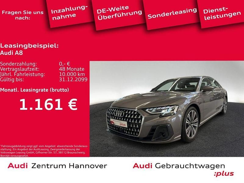 Z8 terragrau metallic (metallic) Gebraucht 2022 Audi A8 Limousine | 62.990 € (Fairer Preis) - Bild 1/4