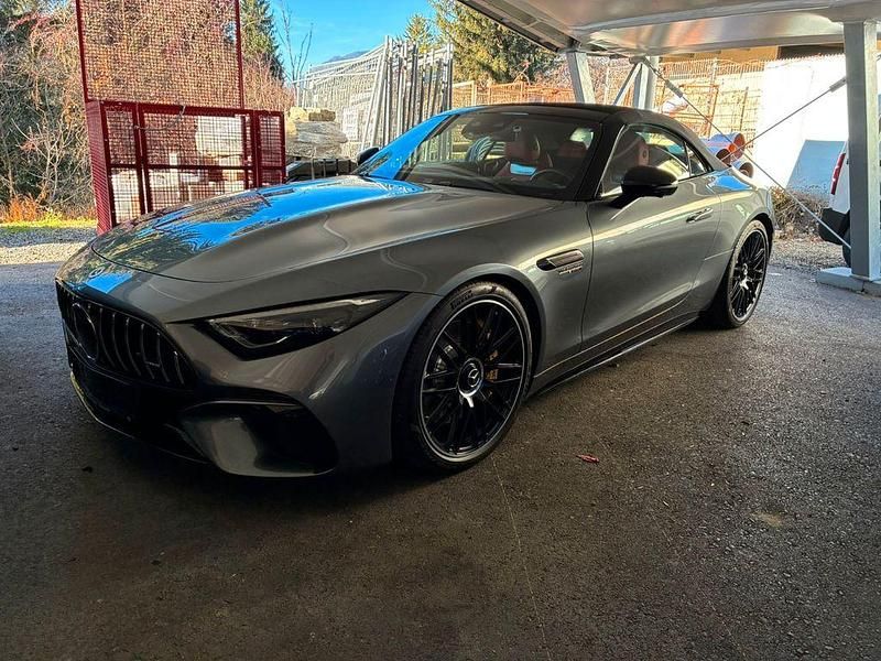 Grau Gebraucht 2022 Mercedes SL55 AMG AMG Cabrio | 117.850 € (Superpreis) - Bild 1/4