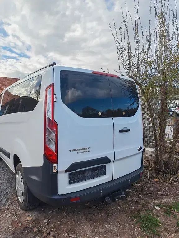 Gebraucht Ford Transit Custom 101 PS (74 kW) 2014 Weiß Van / Kleinbus