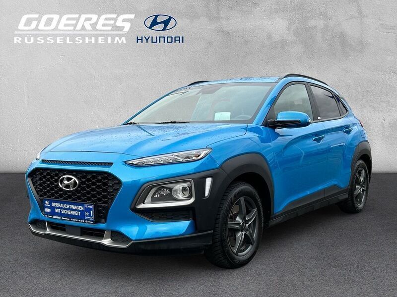 Blau Gebraucht 2020 Hyundai Kona Advantage SUV | 15.970 € (Teuer) - Bild 1/4