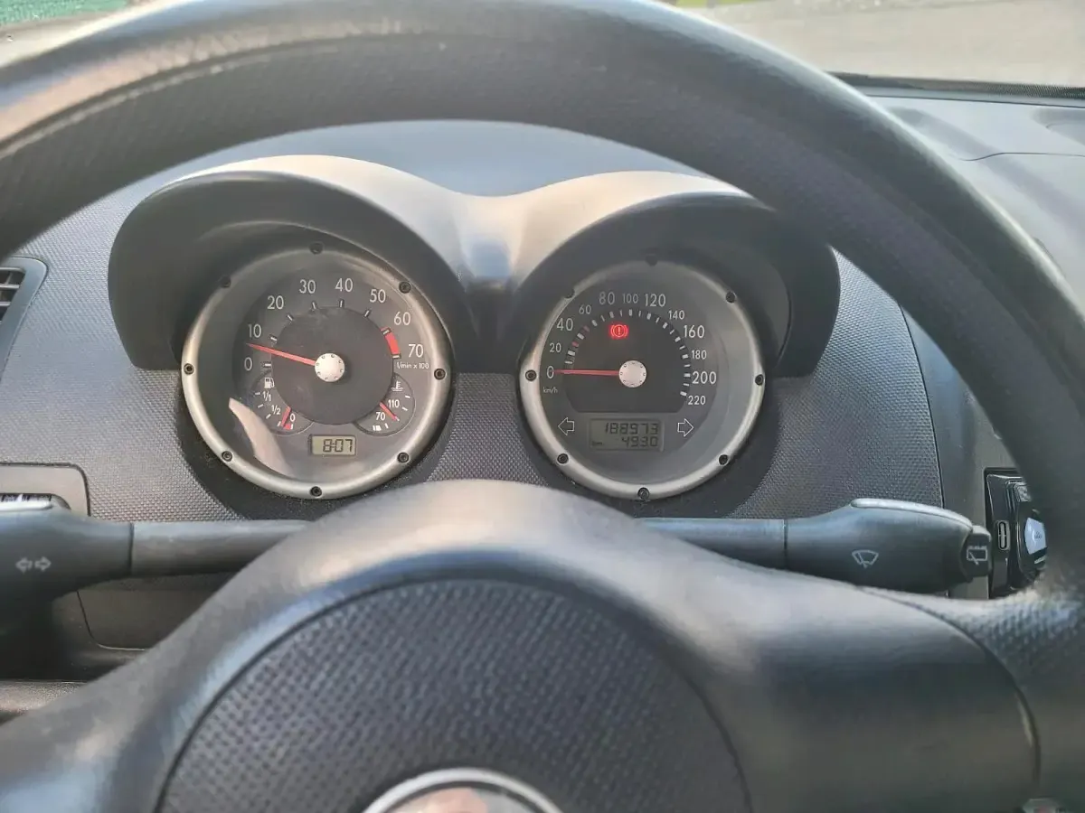 Gebraucht VW Lupo 60 PS (44 kW) 2004 Schwarz Kleinwagen