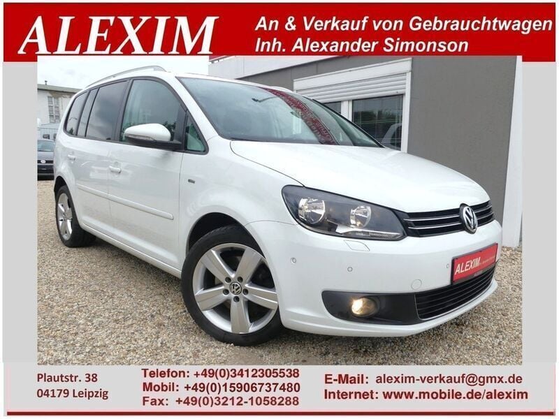 Weiß Gebraucht 2014 VW Touran Cup Van / Kleinbus | 9.999 € (Guter Preis) - Bild 1/4