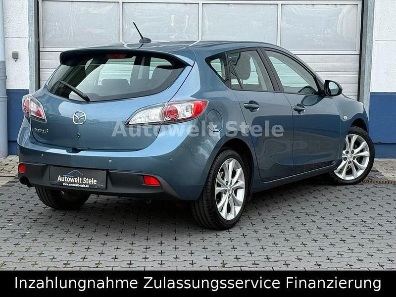 Gebraucht Mazda 3 Active Plus 105 PS (77 kW) 2010 Blau Limousine