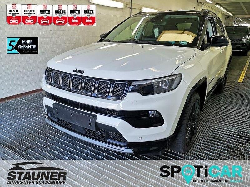 Weiß Gebraucht 2023 Jeep Compass SUV | 23.980 € (Superpreis) - Bild 1/4