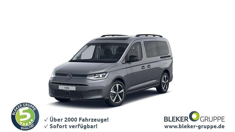 Indiumgrau metallic Neu 2025 VW Caddy Dark Label Van / Kleinbus | 49.490 € - Bild 1/4