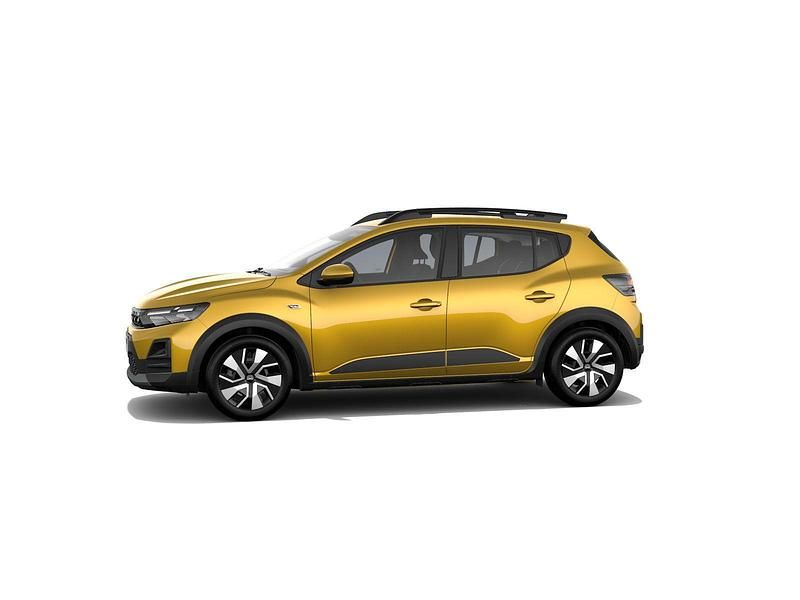 Neu Dacia Sandero Expression 110 PS (80 kW) 2025 Amber yellow (gelb)