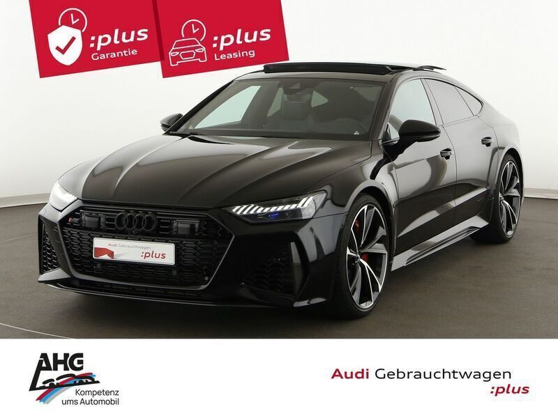 Sebringschwarz kristalleffekt Gebraucht 2020 Audi RS7 Sportback Advanced Kleinwagen | 79.990 € (Fairer Preis) - Bild 1/4