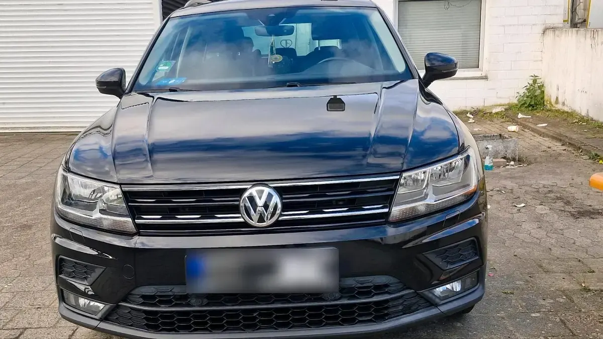 Gebraucht VW Tiguan 116 PS (85 kW) 2018 Blau SUV