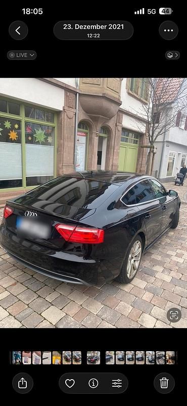 Gebraucht Audi A5 177 PS (130 kW) 2013 Schwarz Coupé