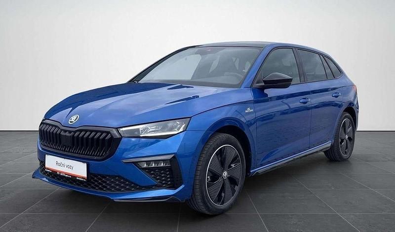 Raceblau metallic Gebraucht 2024 Skoda Scala Monte Carlo Kleinwagen | 24.890 € (Fairer Preis) - Bild 1/4